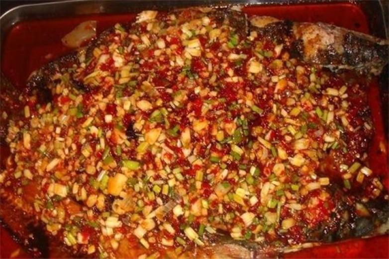 围炉夜话古法烤全鱼